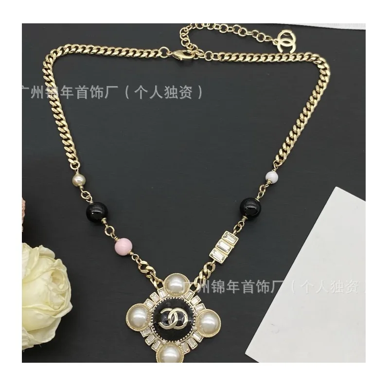 Four-star Colored Bead Double Necklace Light Luxury Retro Temperament Neck Chain Direct Supply Fashion Jewelry
Four-star Colored Bead Double Necklace Light Luxury Retro Temperament Neck Chain Direct Supply Fashion Jewelry