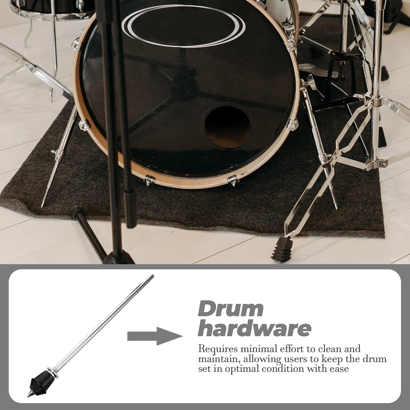 2Pcs Drum St Braces Hardware Display Compatible Durable Adjustable Tom Percussion Instrument Parts
2Pcs Drum St Braces Hardware Display Compatible Durable Adjustable Tom Percussion Instrument Parts