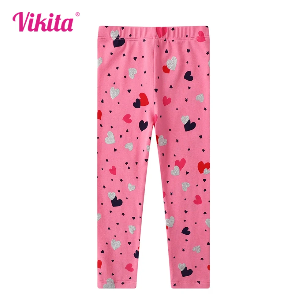 VIKITA 2025 New Summer Costumes Pants Gifts Children Clothing Kids Cotton Casual Heart Shape Print Pink Leggings Trousers Pants
VIKITA 2025 New Summer Costumes Pants Gifts Children Clothing Kids Cotton Casual Heart Shape Print Pink Leggings Trousers Pants