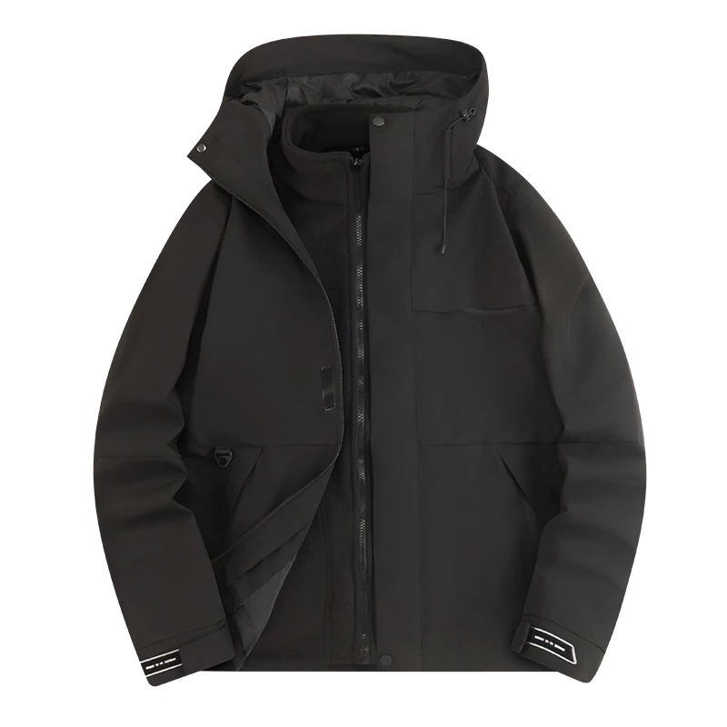 Men's Women's Waterproof Ski Jacket Windproof Hooded Winter Coat Warm Inner Jacket Fashion Couple's Casual Outdoor Hiking Suit
Men's Women's Waterproof Ski Jacket Windproof Hooded Winter Coat Warm Inner Jacket Fashion Couple's Casual Outdoor Hiking Suit
