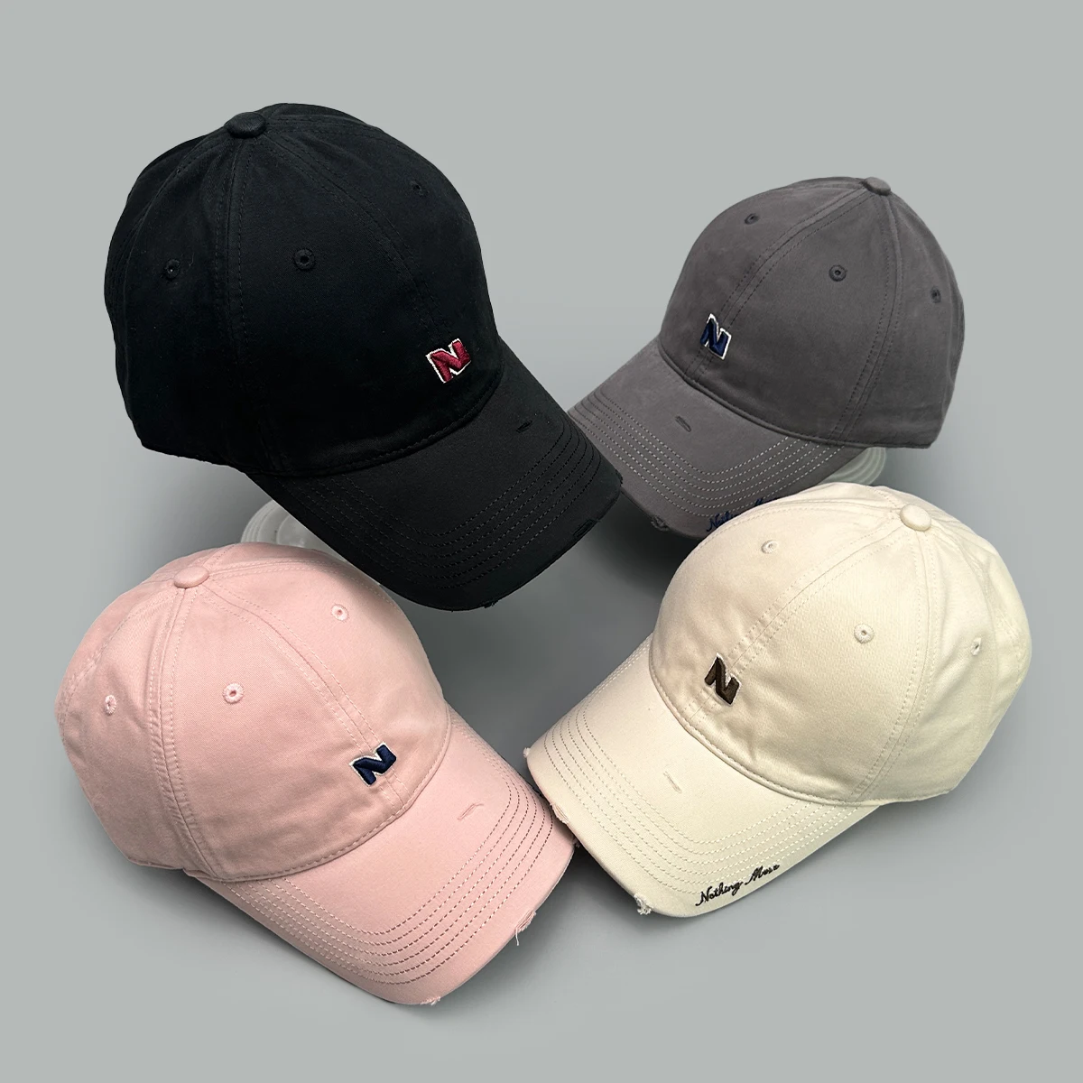 Color Block Embroidered N Letters Baseball Hats New Men Women Sunshade Personal Versatile Broken Style Fashion ins Peaked Caps
Color Block Embroidered N Letters Baseball Hats New Men Women Sunshade Personal Versatile Broken Style Fashion ins Peaked Caps
