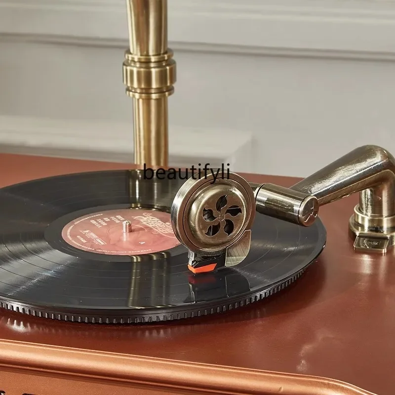 D96 Large speaker gramophone retro living room ornaments light luxury record player bluetooth audio solid wood vinyl record play
D96 Large speaker gramophone retro living room ornaments light luxury record player bluetooth audio solid wood vinyl record play
