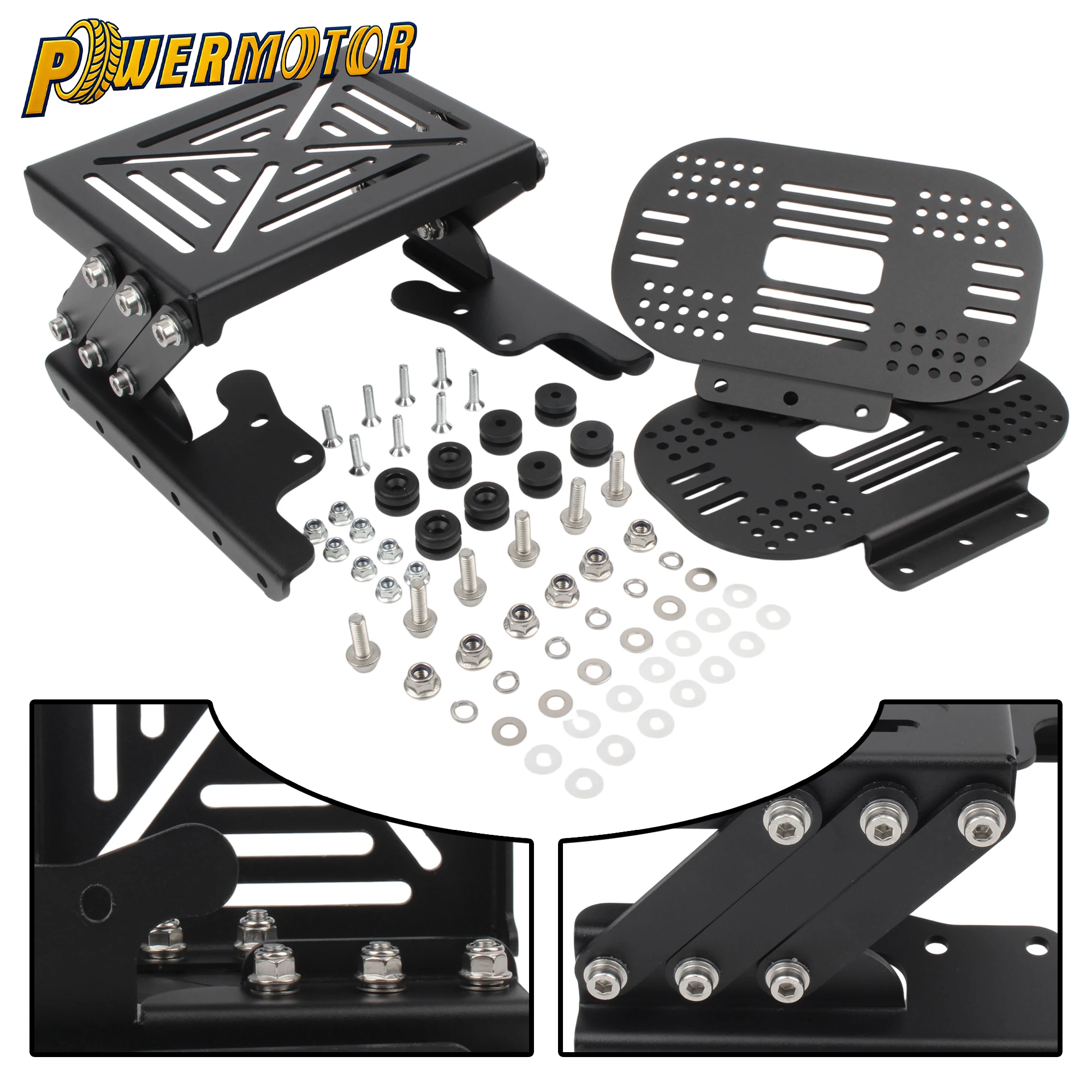 Motorcycle Foldable Rear Luggage Rack For Yamaha PG-1 PG1 Moto Tail Box Mount Bracket Luggage Mount Plate Modified Parts
Motorcycle Foldable Rear Luggage Rack For Yamaha PG-1 PG1 Moto Tail Box Mount Bracket Luggage Mount Plate Modified Parts