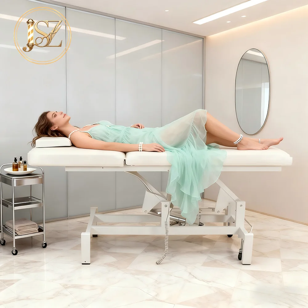 Multifunctional Electric Salon Bed 2 Motors Ideal For Lash Tattoo Acupuncture Body Therapy
Multifunctional Electric Salon Bed 2 Motors Ideal For Lash Tattoo Acupuncture Body Therapy