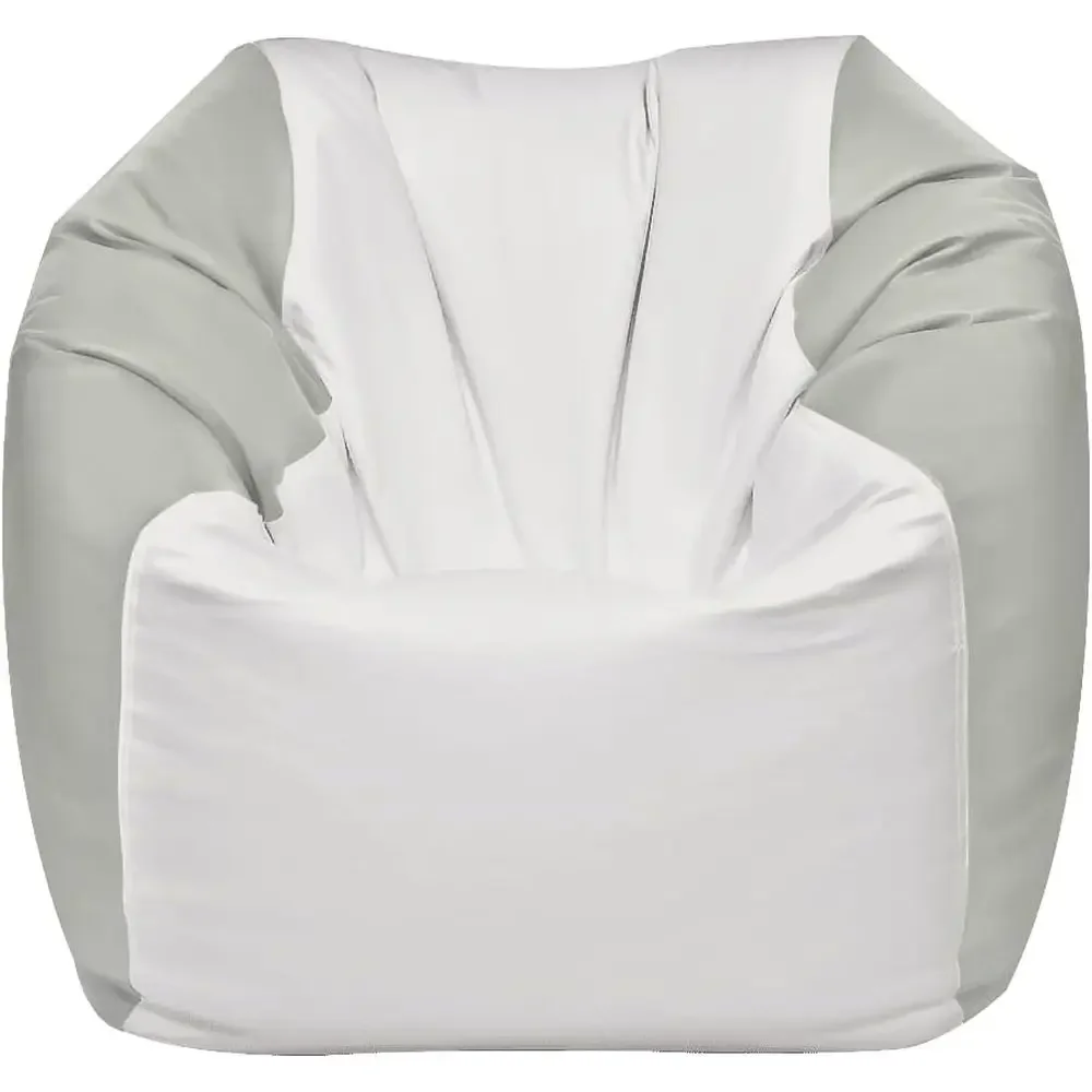 Medium White/Gray Waterproof Bean Bag Chair for Boat Decks
Medium White/Gray Waterproof Bean Bag Chair for Boat Decks