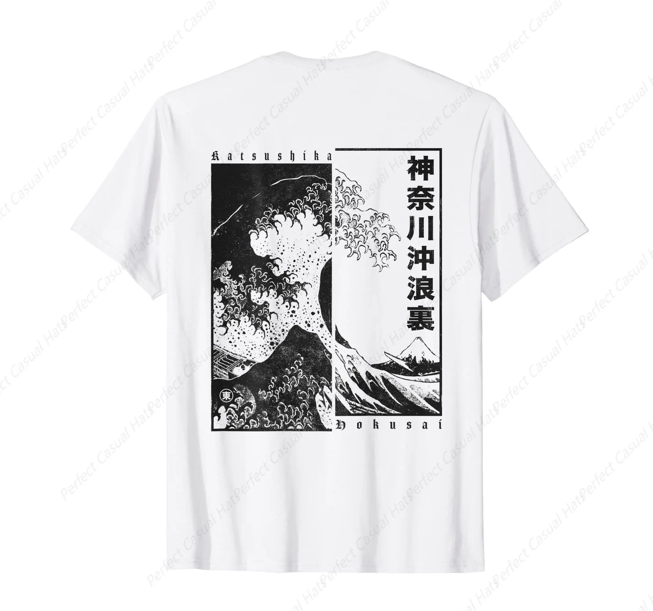 Vintage Hokusai Great Wave Off Kanagawa Japanese Aesthetic T-Shirt Men Retro O-Neck Cotton Shirt
Vintage Hokusai Great Wave Off Kanagawa Japanese Aesthetic T-Shirt Men Retro O-Neck Cotton Shirt