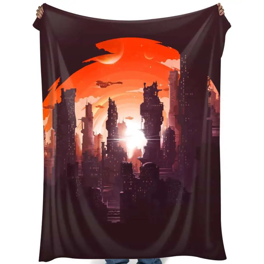 Customized Blanket Rocket Moon Planet Warm Space Blanket Student Office Air Conditioning Flannel Blanket
Customized Blanket Rocket Moon Planet Warm Space Blanket Student Office Air Conditioning Flannel Blanket