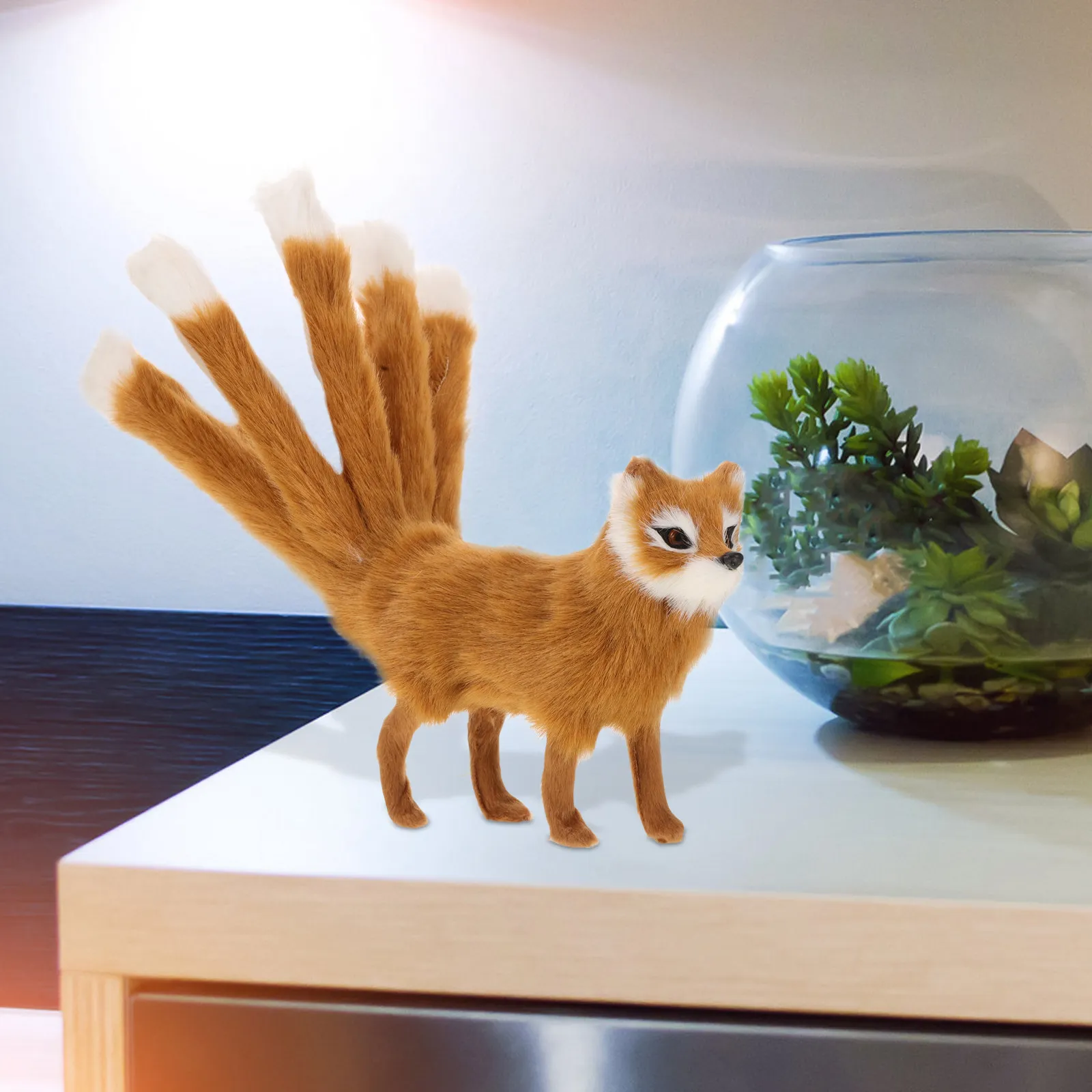 Realistic Fox Stuffed Animal Miniature Soft Fox Ornament Home Office Desk Decoration Animal Christmas Gift
Realistic Fox Stuffed Animal Miniature Soft Fox Ornament Home Office Desk Decoration Animal Christmas Gift