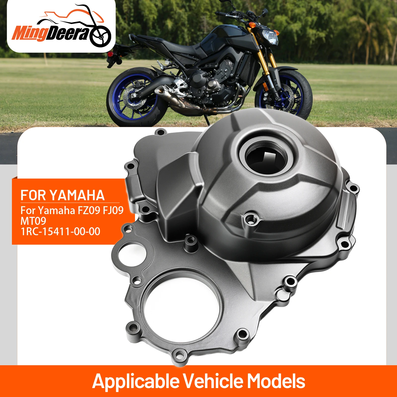 Motorcycle Engine Cover Stator Housing Fit For Yamaha FZ09 FJ09 MT09 XSR900 Durable Aluminum Construction With Gasket
Motorcycle Engine Cover Stator Housing Fit For Yamaha FZ09 FJ09 MT09 XSR900 Durable Aluminum Construction With Gasket