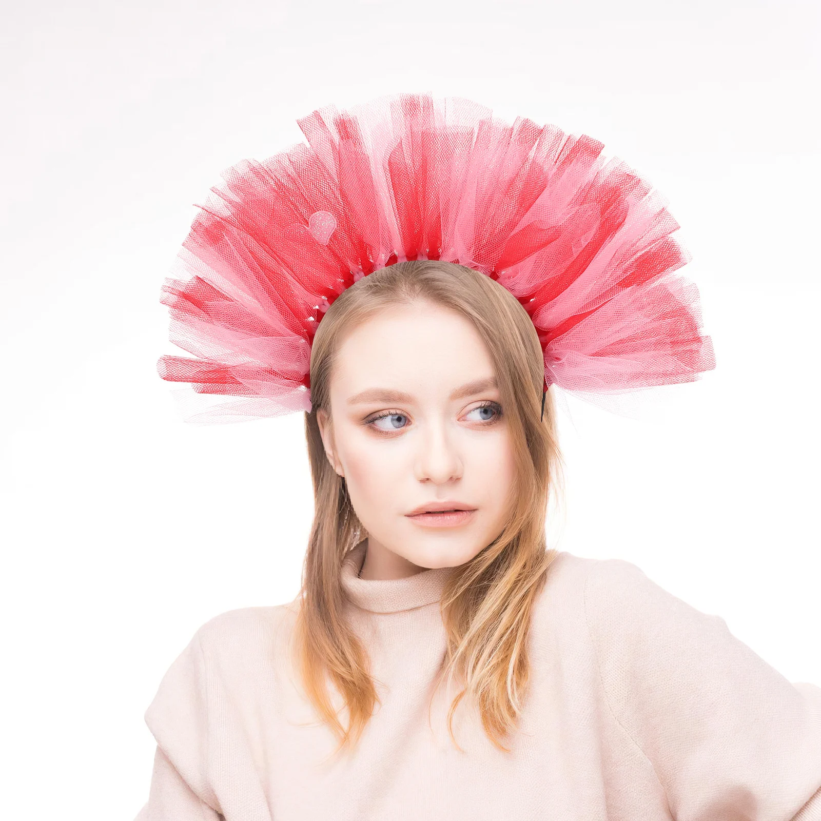 Heart Headband Mesh Valentines Day Lightweight Tulle Love Heart Hair Accessories for Women Girlfriend Party Headband Romantic
Heart Headband Mesh Valentines Day Lightweight Tulle Love Heart Hair Accessories for Women Girlfriend Party Headband Romantic