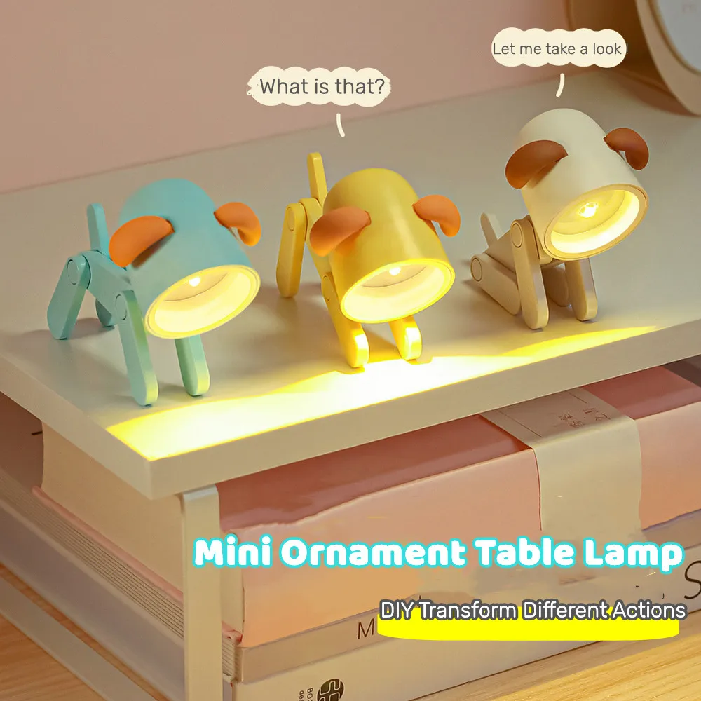 LED Night Light Mini Cute Pet Light Ins Student Gift Cartoon Pet Folding Table Lamp Kids Room Bedside Bedroom Living Room Decor
LED Night Light Mini Cute Pet Light Ins Student Gift Cartoon Pet Folding Table Lamp Kids Room Bedside Bedroom Living Room Decor