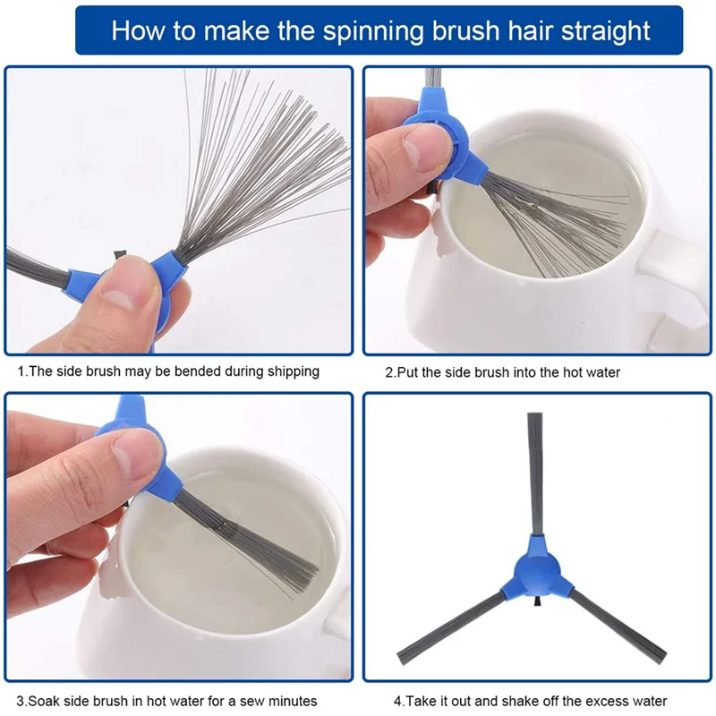 【Flash-Deal!】Replacement Parts Roller Brush Side Brush HEPA Filters For Proscenic 850T Robotic Vacuum Cleaner Accessories
【Flash-Deal!】Replacement Parts Roller Brush Side Brush HEPA Filters For Proscenic 850T Robotic Vacuum Cleaner Accessories