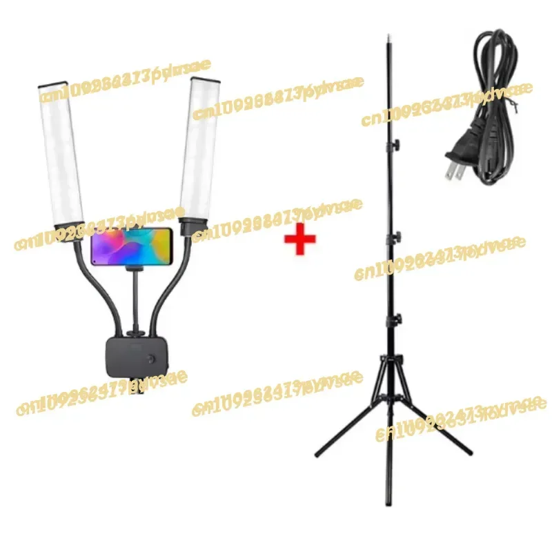 2025 Lash Extension Lamp Led Photography live streaming Light two arms Lamp with Phone holder Metal Aluminum+ABS tripod stand
2025 Lash Extension Lamp Led Photography live streaming Light two arms Lamp with Phone holder Metal Aluminum+ABS tripod stand