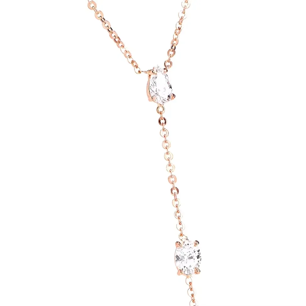 2025 Drop Ship 925 Sterling Silver Rose Gold Color Geometric Various Shaped CZ Stone Sexy Long Y Lariat Necklace For Women
2025 Drop Ship 925 Sterling Silver Rose Gold Color Geometric Various Shaped CZ Stone Sexy Long Y Lariat Necklace For Women