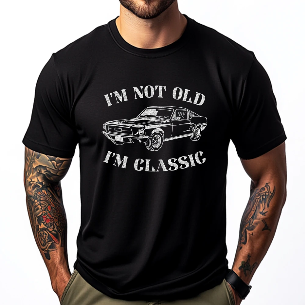 Funny Old Man Guy Humor Saying Classic Car Graphic Men's T-Shirts Funny Shirt Print Designer Clothes Men Men's Clothing
Funny Old Man Guy Humor Saying Classic Car Graphic Men's T-Shirts Funny Shirt Print Designer Clothes Men Men's Clothing