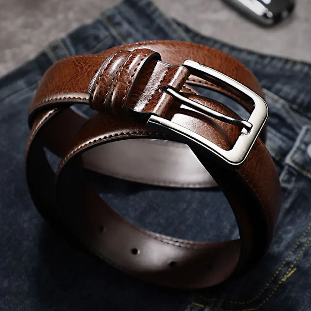 Luxury Retro Men PU Belt Texture Classic Pin Buckle Belt Durable Versatile Alloy Leather Belt Pants
Luxury Retro Men PU Belt Texture Classic Pin Buckle Belt Durable Versatile Alloy Leather Belt Pants