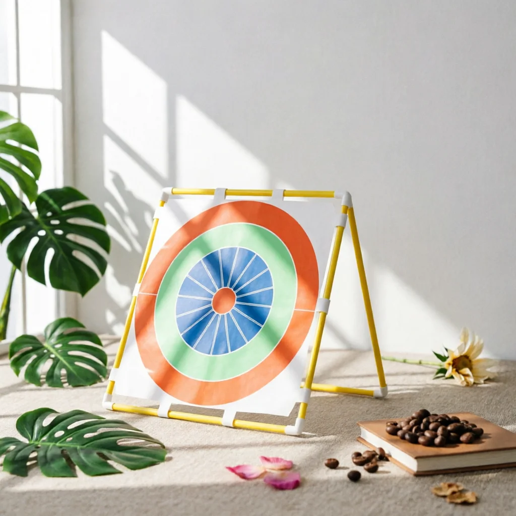 Sticky-Ball Target Board Single-Sided Freestanding Target Board Game Set Angled Frame Recreation Item Hand-Eye Coordination
Sticky-Ball Target Board Single-Sided Freestanding Target Board Game Set Angled Frame Recreation Item Hand-Eye Coordination