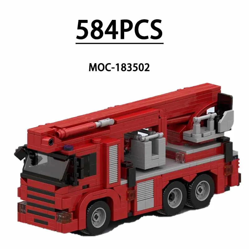 MOC-183502 Строительные блоки Сверхмощная 4-пожарная воздушная рабочая платформа Блок пожарной машины 584 шт. Детские игрушки в подарок на день рождения
MOC-183502 Строительные блоки Сверхмощная 4-пожарная воздушная рабочая платформа Блок пожарной машины 584 шт. Детские игрушки в подарок на день рождения