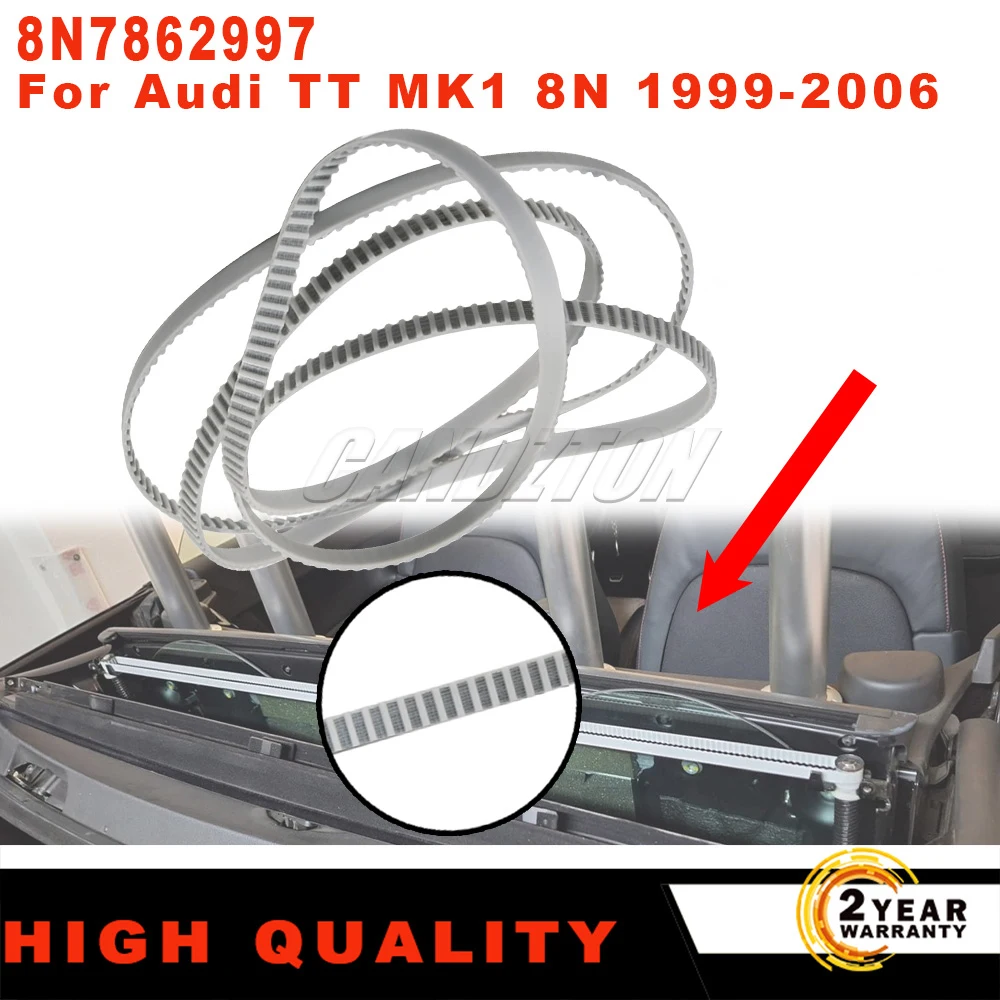1Pc New Roof Wind Deflector Power Toothed Belt White 8N7862997 For Audi TT MK1 8N 1999-2006 Roadster Timing belt Car Accessories
1Pc New Roof Wind Deflector Power Toothed Belt White 8N7862997 For Audi TT MK1 8N 1999-2006 Roadster Timing belt Car Accessories