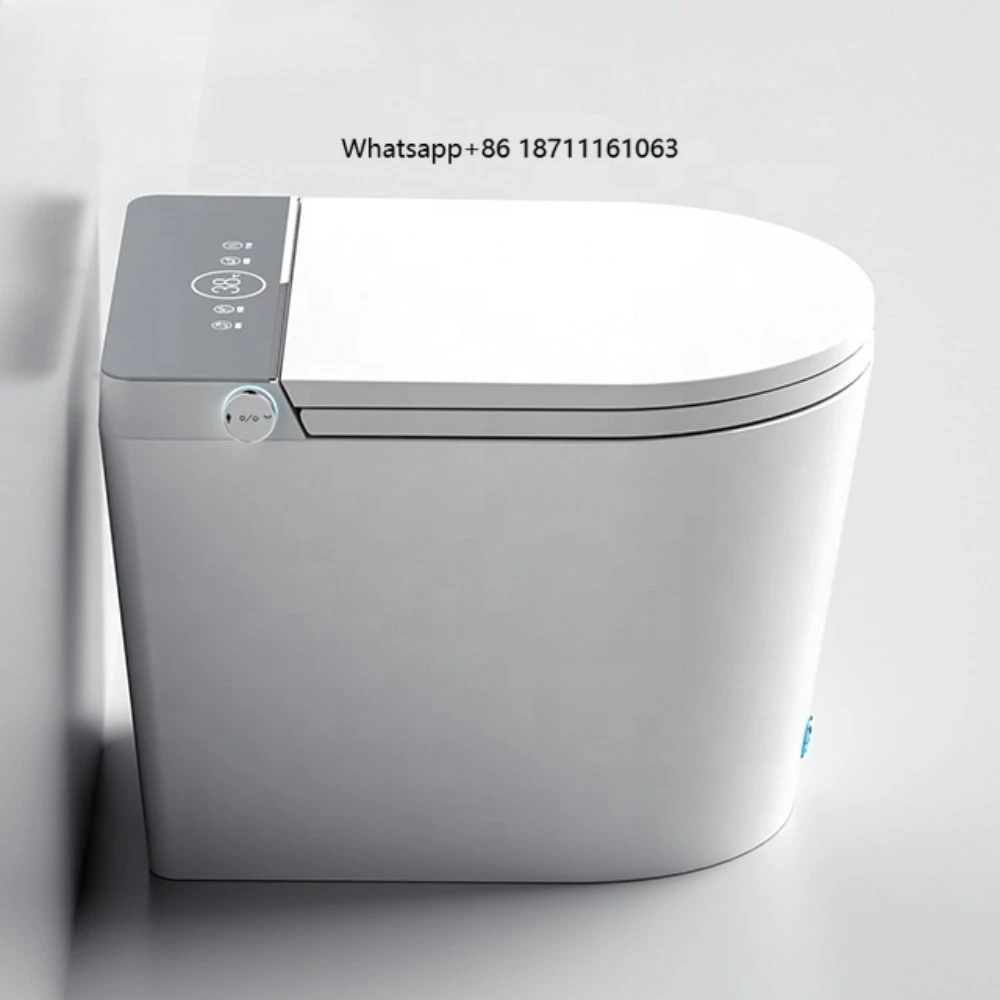 New Trend Simplicity Sanitary Ware Small Bathroom Automatic Toilets Bowl Floor Mounted Intelligent Toilet
New Trend Simplicity Sanitary Ware Small Bathroom Automatic Toilets Bowl Floor Mounted Intelligent Toilet