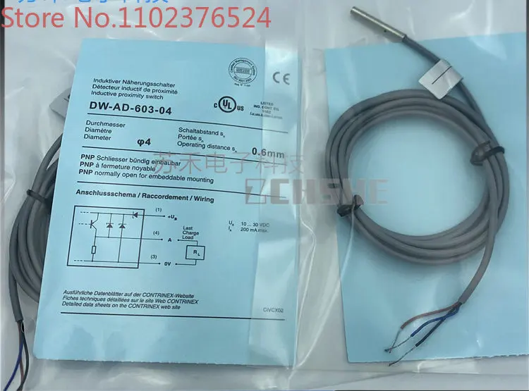 2 pieces Mini Proximity Switch DW-AS-603-M5 DW-AD-403-04-290 Thread Inductive 24V Sensor
2 pieces Mini Proximity Switch DW-AS-603-M5 DW-AD-403-04-290 Thread Inductive 24V Sensor