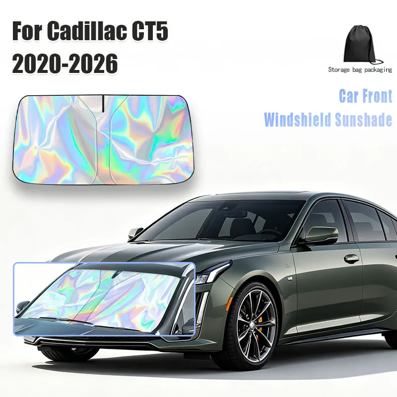 For Cadillac CT5 2020-2026 Car Windshield Sunshade Cover Front Window Sun Shade Visor Auto Interior UV Protection
For Cadillac CT5 2020-2026 Car Windshield Sunshade Cover Front Window Sun Shade Visor Auto Interior UV Protection