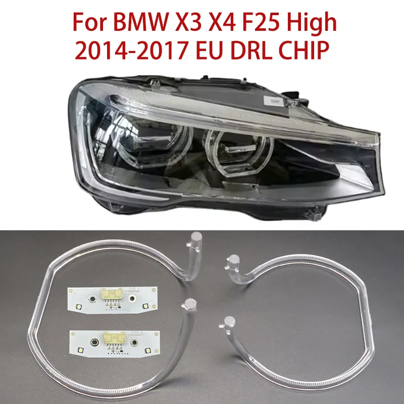 Модуль балласта для BMW X3 X4 F25 14-2017 светодиодный европейский вариант автомобиля DRL чип белый свет ангельский глаз фитинг с диафрагмой
Модуль балласта для BMW X3 X4 F25 14-2017 светодиодный европейский вариант автомобиля DRL чип белый свет ангельский глаз фитинг с диафрагмой