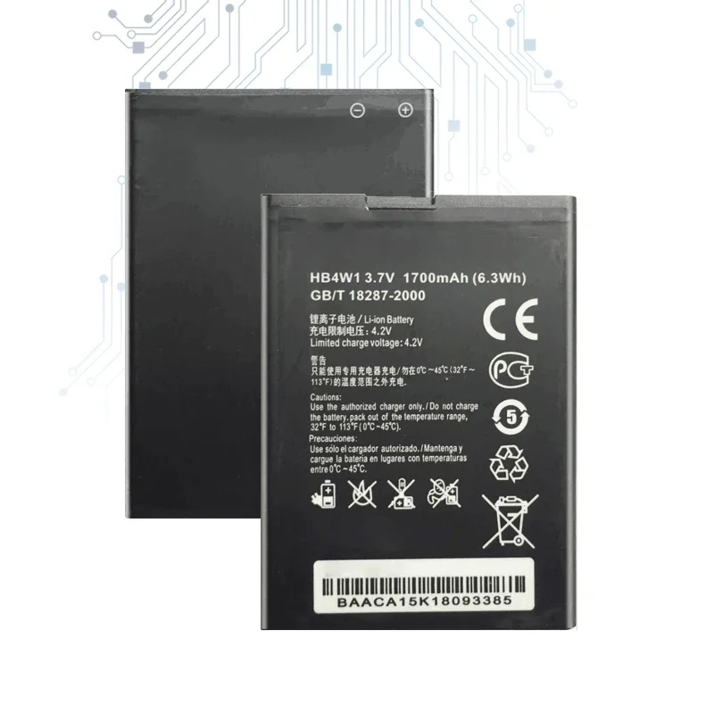 HB4W1/HB4W1H Replacement Battery For Huawei Ascend G510 G520 G525 Y210 C8813 C8813Q C8813D T8951 U8951 W2
HB4W1/HB4W1H Replacement Battery For Huawei Ascend G510 G520 G525 Y210 C8813 C8813Q C8813D T8951 U8951 W2