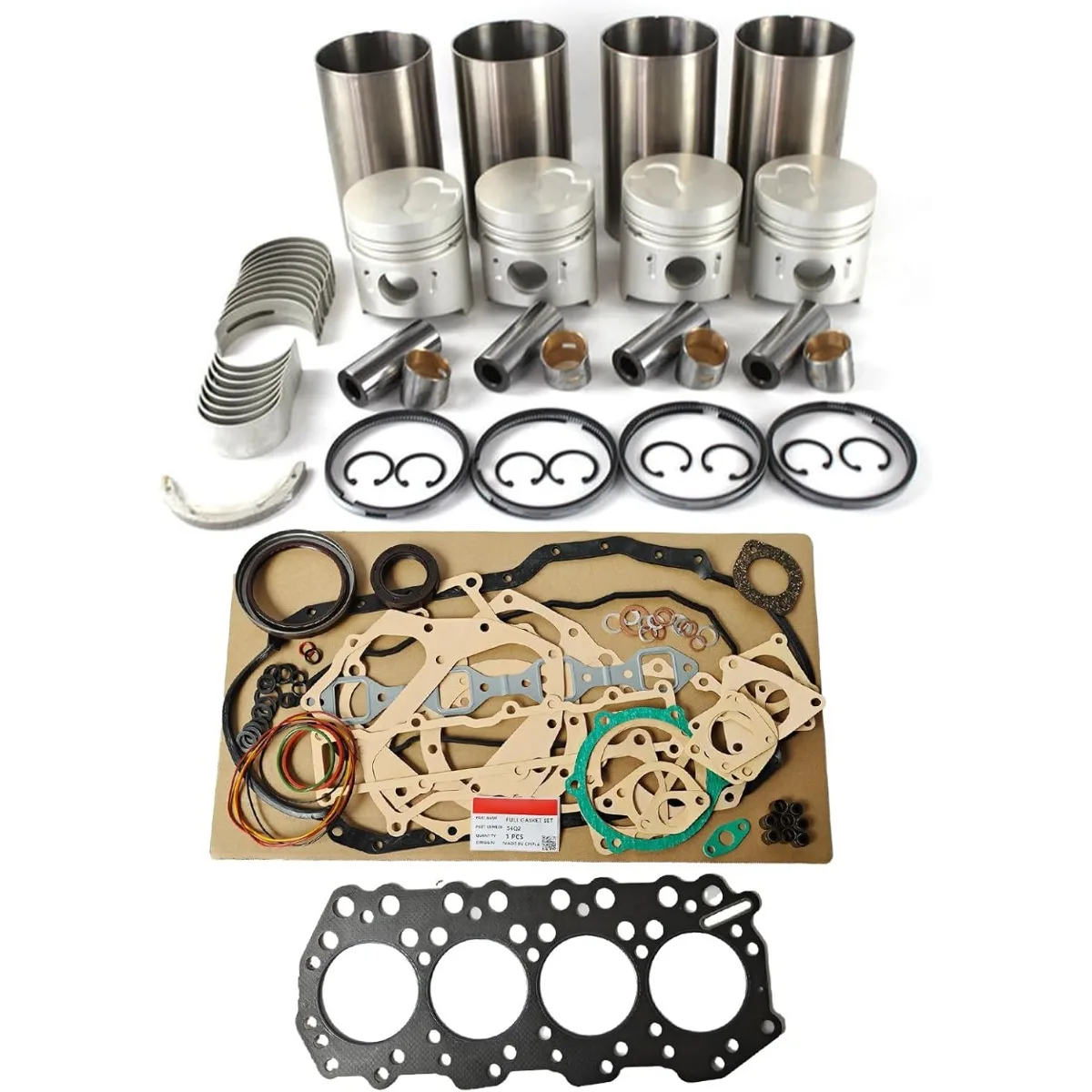 S4E Diesel Engine Overhaul Rebuild Kit 32C94-00011 32C9400011 YN32C94-000110 YN32C94000110 For Mitsubishi Engine
S4E Diesel Engine Overhaul Rebuild Kit 32C94-00011 32C9400011 YN32C94-000110 YN32C94000110 For Mitsubishi Engine