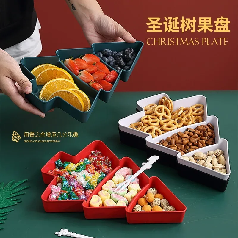 4pcs Christmas Tree Fruit Plate Marry Christmas Party Home Decorations Snack Dish Plastic Candy Dried Fruit Storage Box Gifts
4pcs Christmas Tree Fruit Plate Marry Christmas Party Home Decorations Snack Dish Plastic Candy Dried Fruit Storage Box Gifts