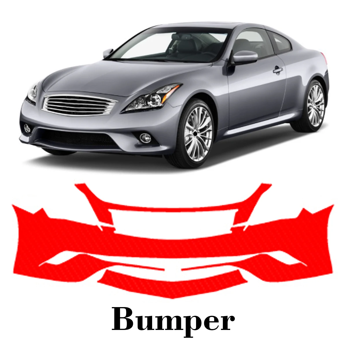 Car Precut Paint Protection Film Front Bumper Anti-scratch Exterior TPU PPF For Infiniti G37 Coupe 2011-2016
Car Precut Paint Protection Film Front Bumper Anti-scratch Exterior TPU PPF For Infiniti G37 Coupe 2011-2016