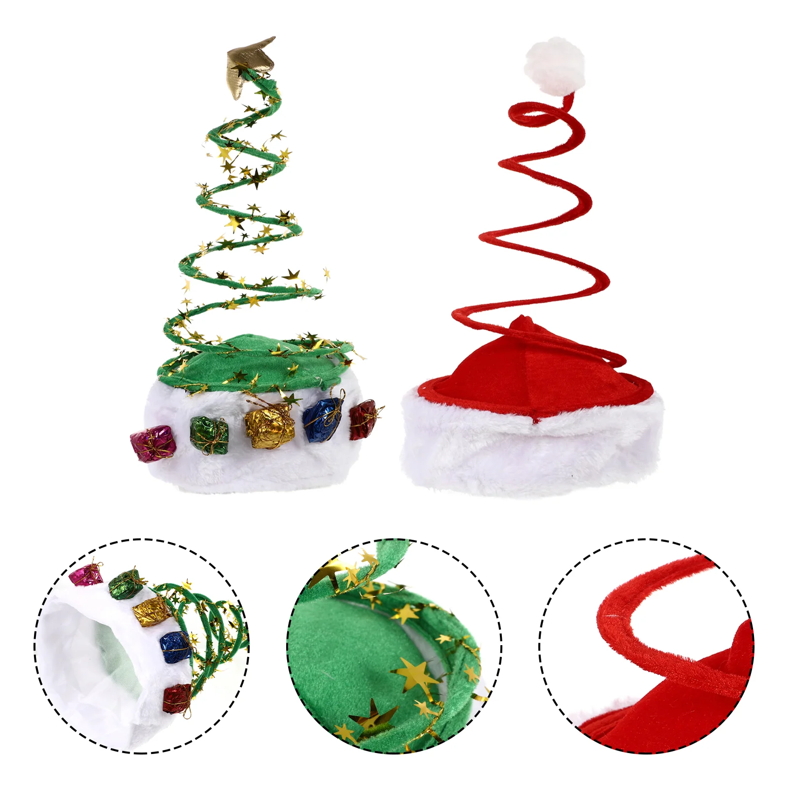 2 Pcs Santa Hat Christmas Prop Festival Style Costumes Elastic Headdress Fabric Xmas Headwear Party Child Hats Bulk
2 Pcs Santa Hat Christmas Prop Festival Style Costumes Elastic Headdress Fabric Xmas Headwear Party Child Hats Bulk