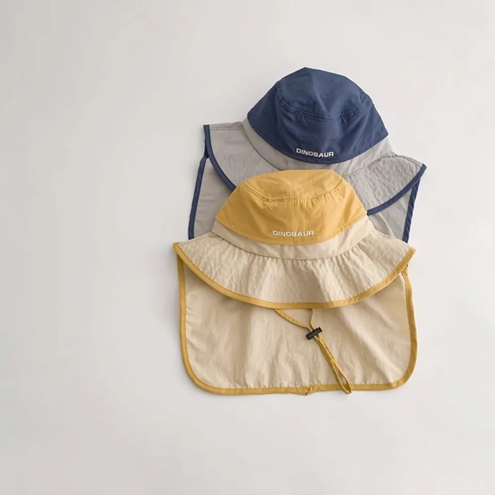 Solid Color Children's Sunscreen Hat Quick Dry Thin Large Brim Hats with Shawl Beach UV Protection
Solid Color Children's Sunscreen Hat Quick Dry Thin Large Brim Hats with Shawl Beach UV Protection
