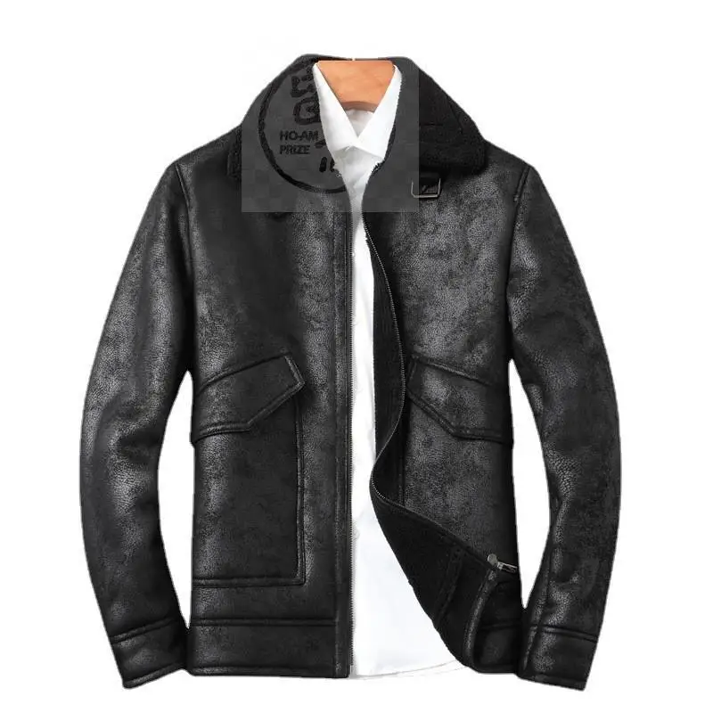 Winter Men's Suede Lamb Wool Casual Jaet Long irt Collar Trendy Mot Faionable Leather Coat for Men Spring 2025
Winter Men's Suede Lamb Wool Casual Jaet Long irt Collar Trendy Mot Faionable Leather Coat for Men Spring 2025