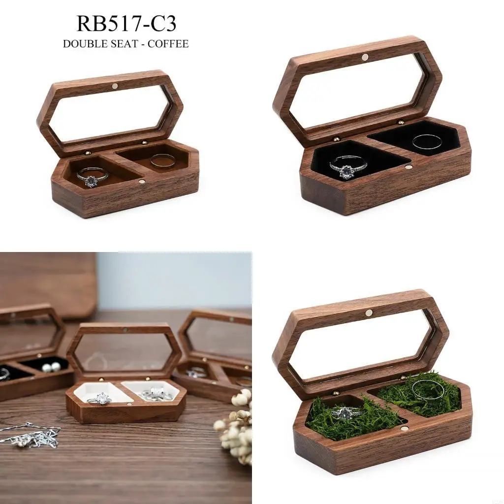 Retro Jewelry Display Engagement Ring Storage Box Earring Holder
Retro Jewelry Display Engagement Ring Storage Box Earring Holder