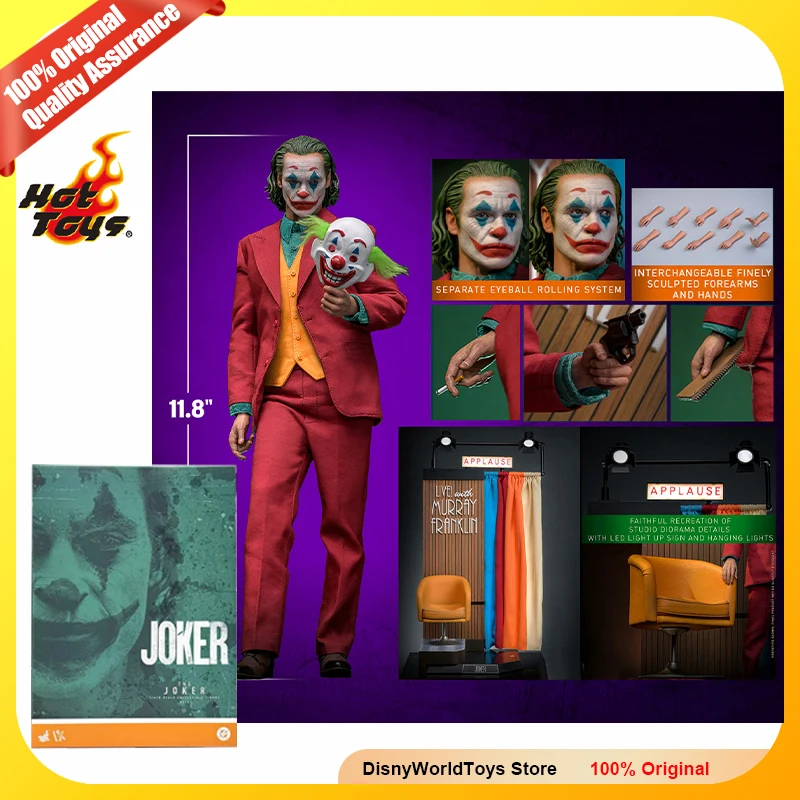 100% Original Hot Toys HT DX42 The Joker Arthur Fleck Sculpted Hair Collector Edition 1/6th Genuine In Stock Figure Model Toys
100% Original Hot Toys HT DX42 The Joker Arthur Fleck Sculpted Hair Collector Edition 1/6th Genuine In Stock Figure Model Toys