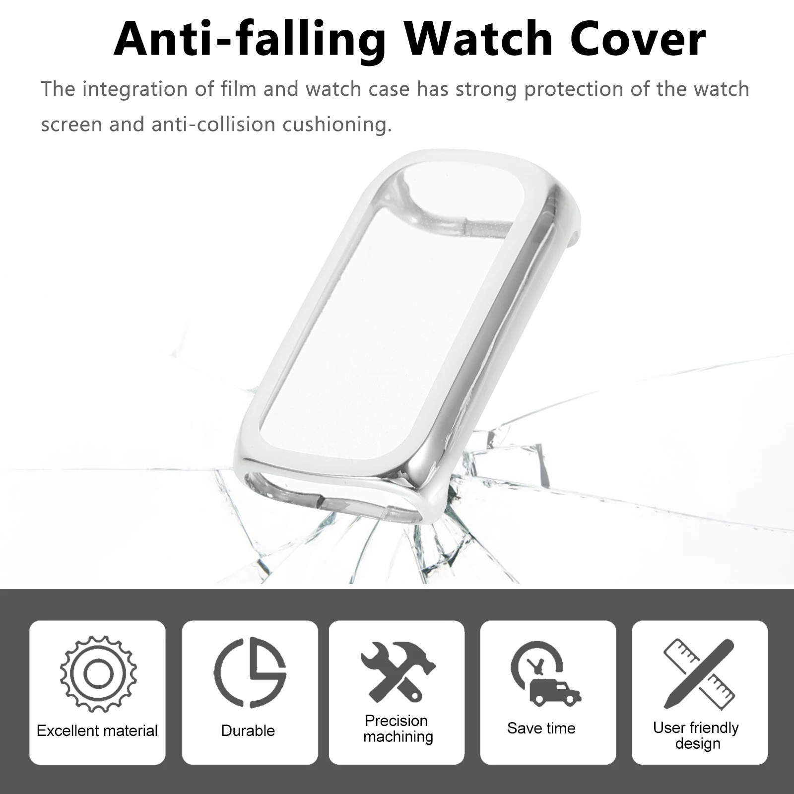 2 Pcs Watch Protection Shell Clear TPU Smartwatch Case Screen Protector Bezel Cover Full Coverage Scratch Proof Smart Device
2 Pcs Watch Protection Shell Clear TPU Smartwatch Case Screen Protector Bezel Cover Full Coverage Scratch Proof Smart Device
