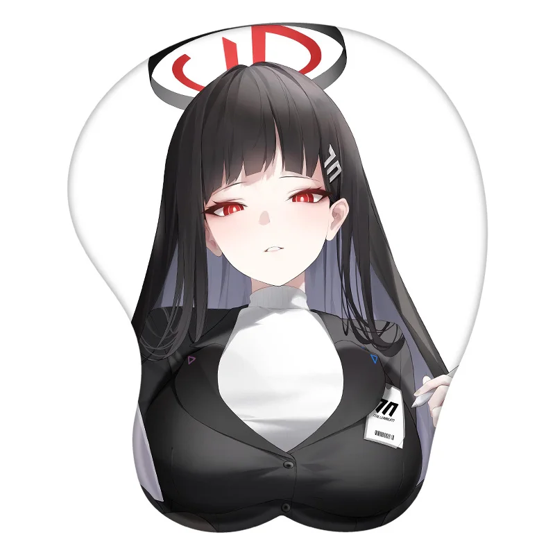 3D Mouse Pad Tsukatsuki Rio Blue Archive Anime Wrist Rest Silicone Sexy Creative Gaming Mousepad Mat 
3D Mouse Pad Tsukatsuki Rio Blue Archive Anime Wrist Rest Silicone Sexy Creative Gaming Mousepad Mat