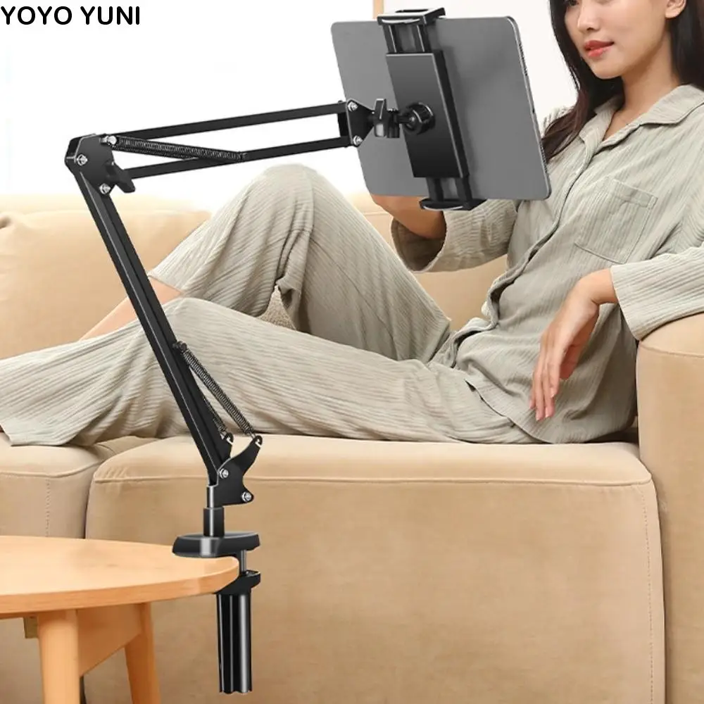 360 ° Вращающаяся подставка для планшета с вращающейся кроватью, универсальная гибкая подставка для настольного телефона, длинный зажим на держателе для планшета
360 ° Вращающаяся подставка для планшета с вращающейся кроватью, универсальная гибкая подставка для настольного телефона, длинный зажим на держателе для планшета