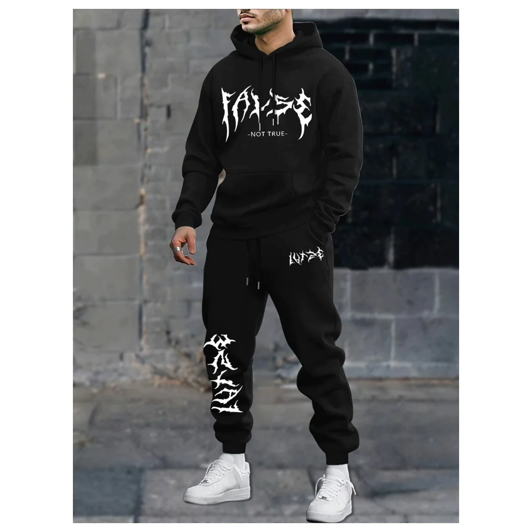 Зима-Осень, мужской комплект с капюшоном, комплект спортивных штанов, модная уличная одежда, домашняя одежда для отдыха, унисекс, стиль, 3D для отдыха, спортивная мужская одежда y2k
Зима-Осень, мужской комплект с капюшоном, комплект спортивных штанов, модная уличная одежда, домашняя одежда для отдыха, унисекс, стиль, 3D для отдыха, спортивная мужская одежда y2k