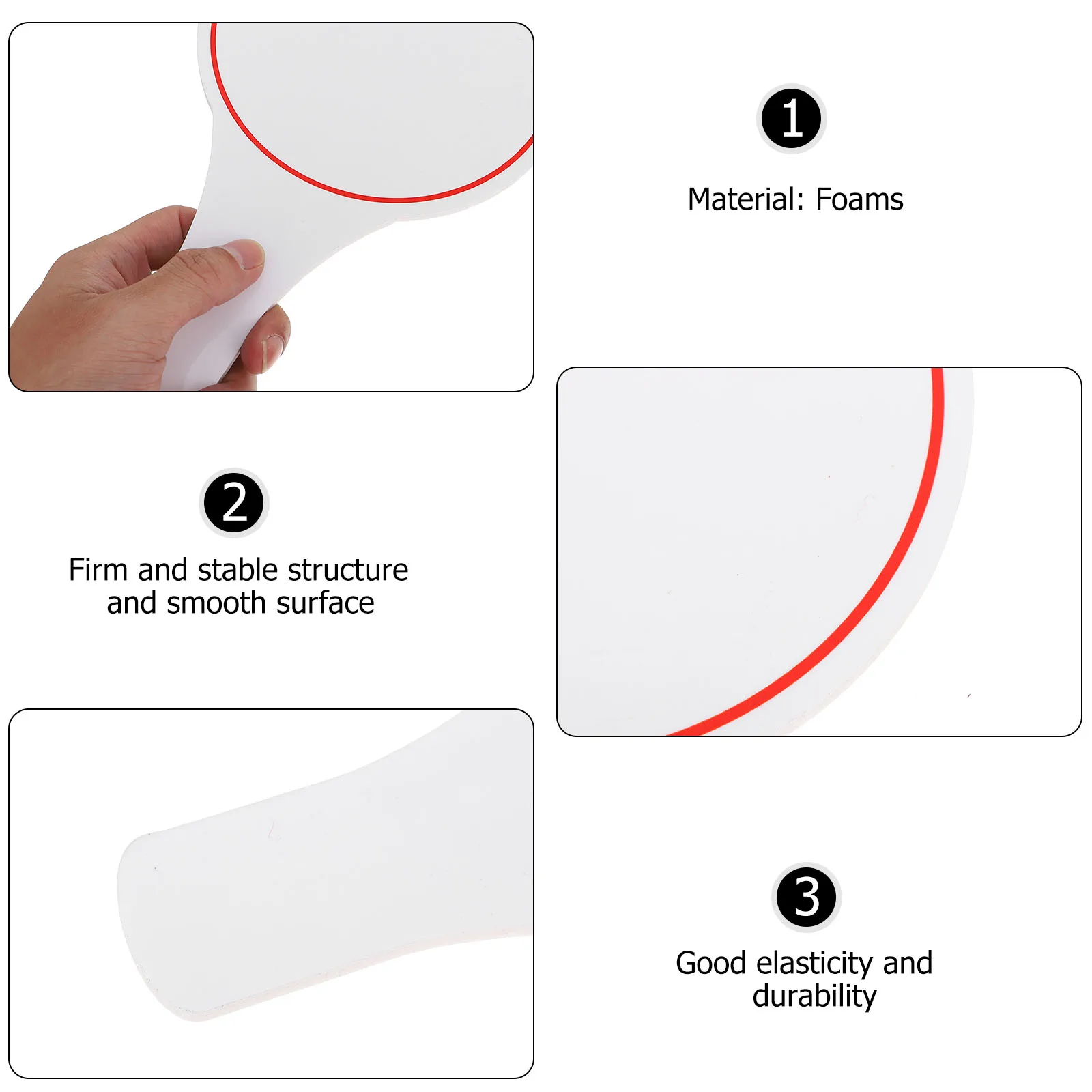 3pcs 15x25cm Single sided Erasable Writing Scoreboard Blank Board for Judges Voting Smooth Safe Student Kids Whiteboard
3pcs 15x25cm Single sided Erasable Writing Scoreboard Blank Board for Judges Voting Smooth Safe Student Kids Whiteboard