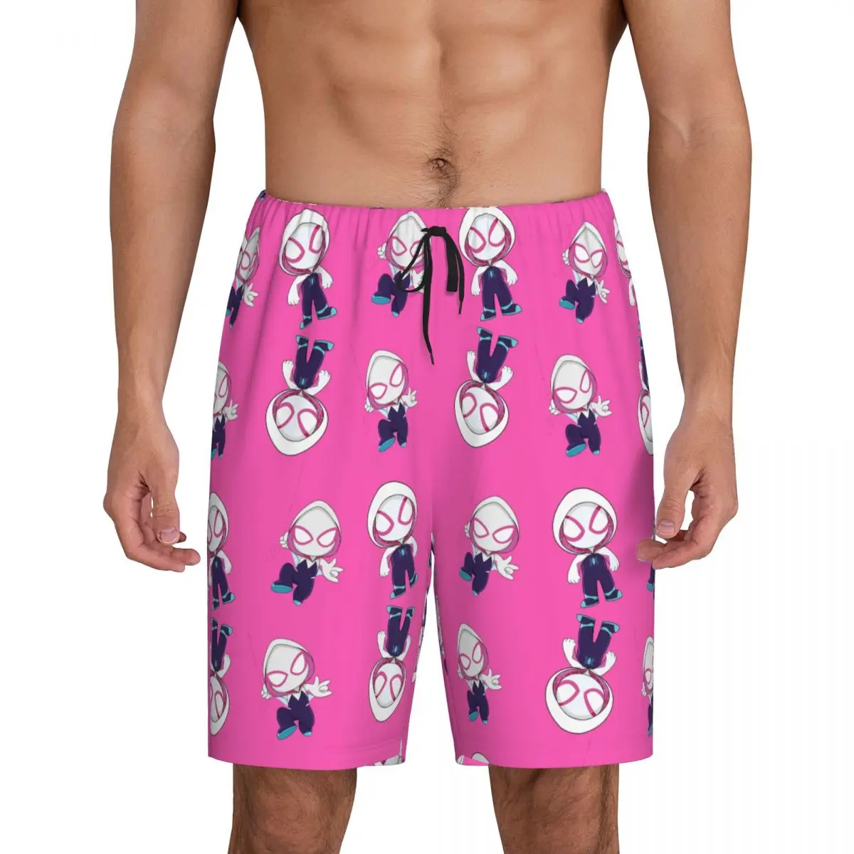 Custom Ghost Spider Girl Pajama Bottoms Men Lounge Sleep Shorts Stretch Sleepwear Pjs with Pockets
Custom Ghost Spider Girl Pajama Bottoms Men Lounge Sleep Shorts Stretch Sleepwear Pjs with Pockets