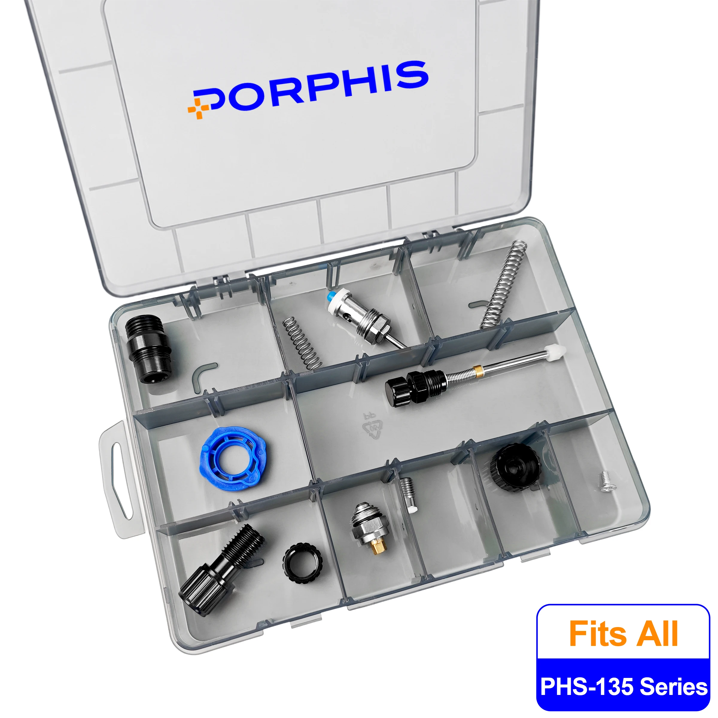 Original PORPHIS PHS-135 Spray Gun Spare Parts Repair Kit
Original PORPHIS PHS-135 Spray Gun Spare Parts Repair Kit