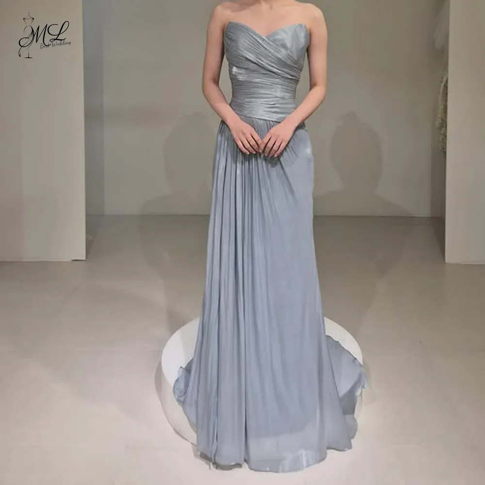 ML Modern Sweetheart Collar 3 style Wedding Party Dress Pleat Mermaid Evening Gowns Korea Photo shoot Bridal Gown Customized
ML Modern Sweetheart Collar 3 style Wedding Party Dress Pleat Mermaid Evening Gowns Korea Photo shoot Bridal Gown Customized