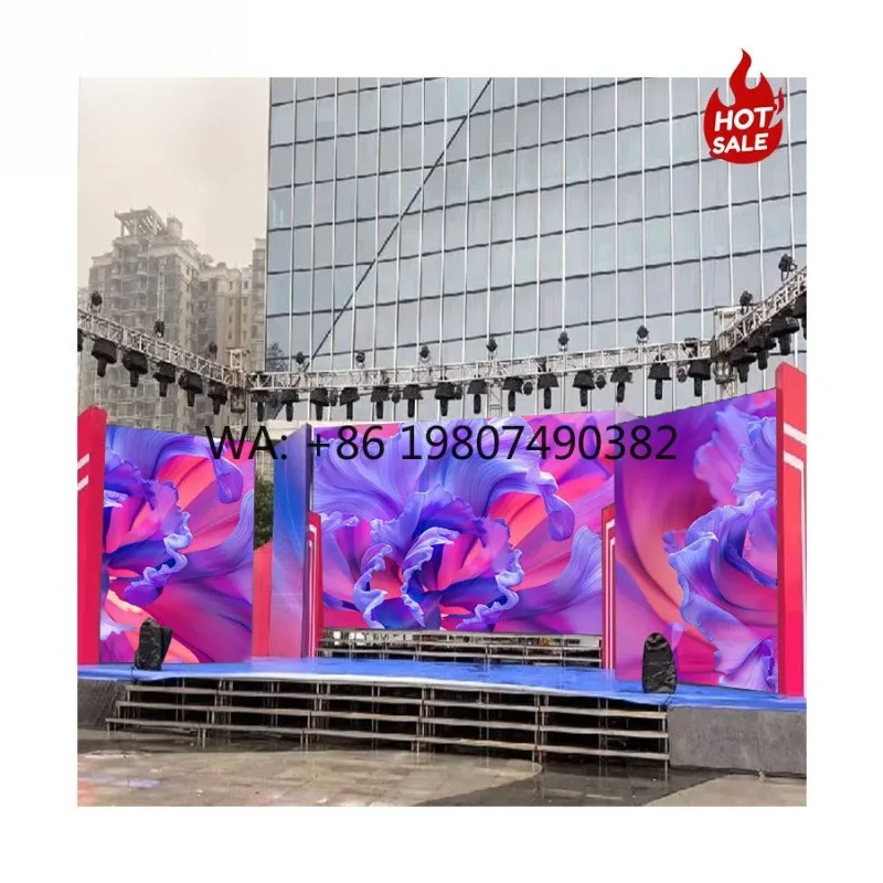 3840Hz High Refresh P1.25 Waterproof LED Panel Indoor Outdoor Rental Screen For Wedding Stage And Event Background Decoration
3840Hz High Refresh P1.25 Waterproof LED Panel Indoor Outdoor Rental Screen For Wedding Stage And Event Background Decoration