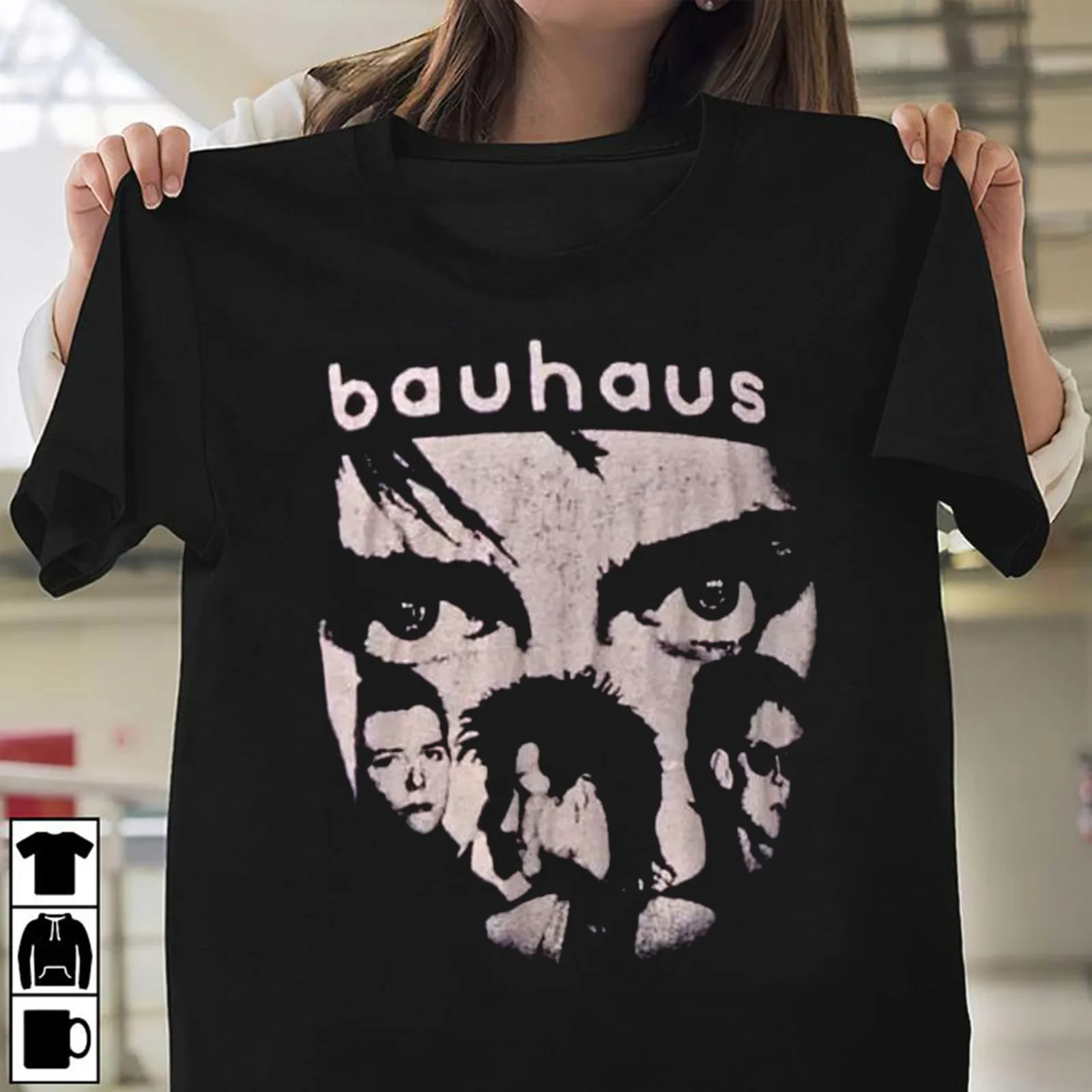Retro Bauhaus Band T-Shirt Gift For Fan 70s Bauhaus Rock Band Music EE89
Retro Bauhaus Band T-Shirt Gift For Fan 70s Bauhaus Rock Band Music EE89