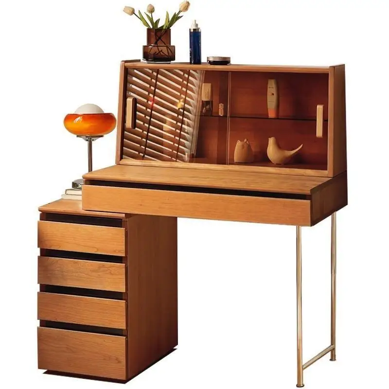 Solid wood dresser chest cabinet storage cabinet integrated small apartment master bedroom antique bedside table makeup table
Solid wood dresser chest cabinet storage cabinet integrated small apartment master bedroom antique bedside table makeup table