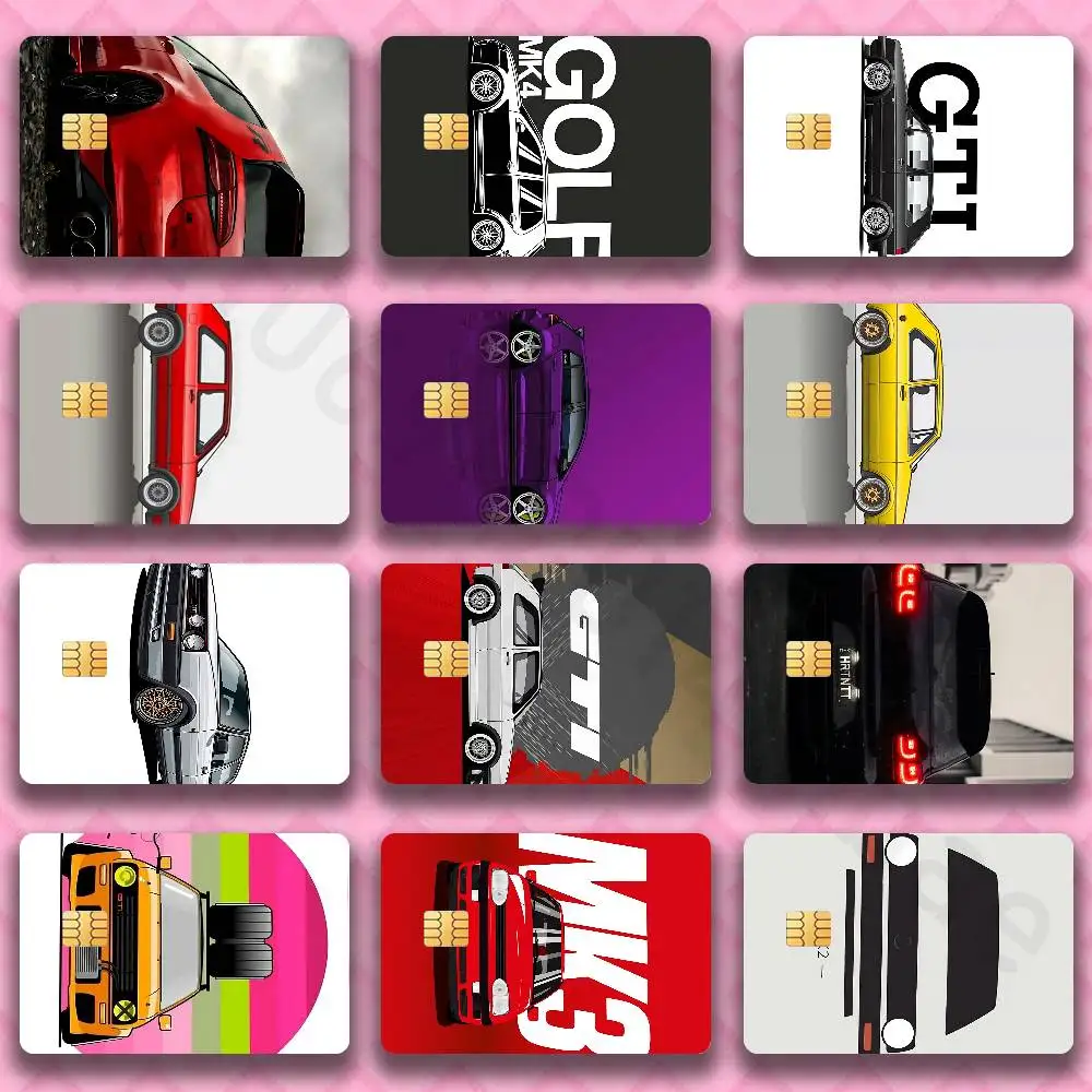 G-Golf G-GTI Car Credit Debit Bank Film Skin Sticker Front Cover
G-Golf G-GTI Car Credit Debit Bank Film Skin Sticker Front Cover