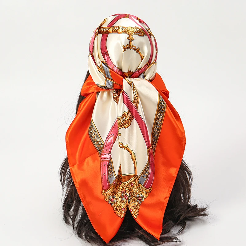 Luxury Leopard Print 90*90cm Square Women Silk Scarf Hijab Shawl Headscarf Smooth Soft Neck Tie Bandana Scarves Wrap
Luxury Leopard Print 90*90cm Square Women Silk Scarf Hijab Shawl Headscarf Smooth Soft Neck Tie Bandana Scarves Wrap