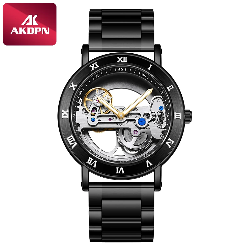 Automatic Man Watch Steel Skeleton Tourbillon Automatic Watches Mechanical Wristwatches Original Luxury Mechanical Mens Watch
Automatic Man Watch Steel Skeleton Tourbillon Automatic Watches Mechanical Wristwatches Original Luxury Mechanical Mens Watch